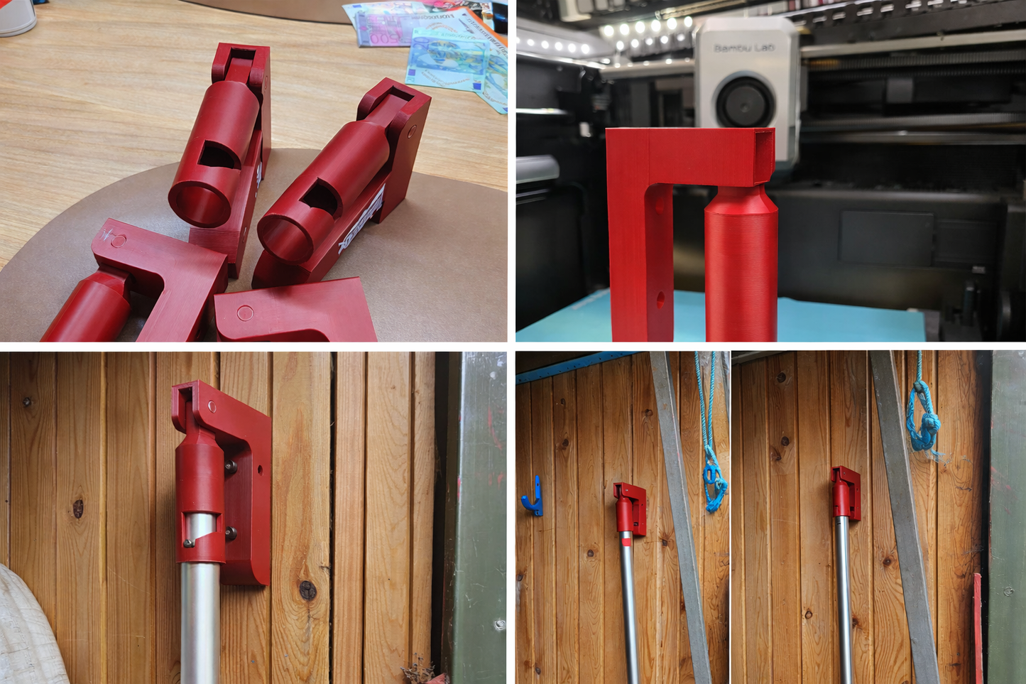 Wall mount for Milwaukee QUIK-LOK